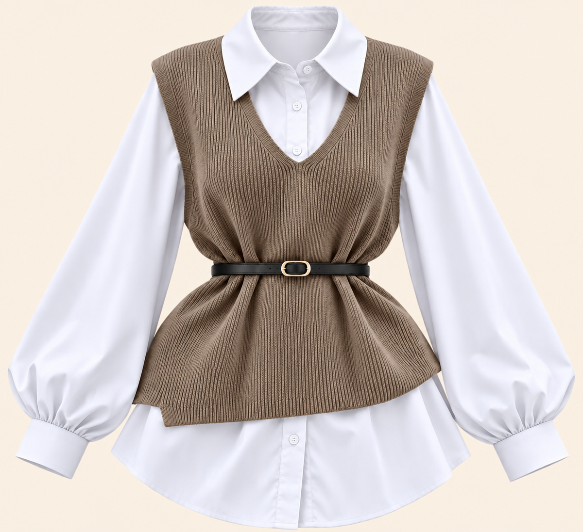 L'Ensemble Boss Lady Taupe